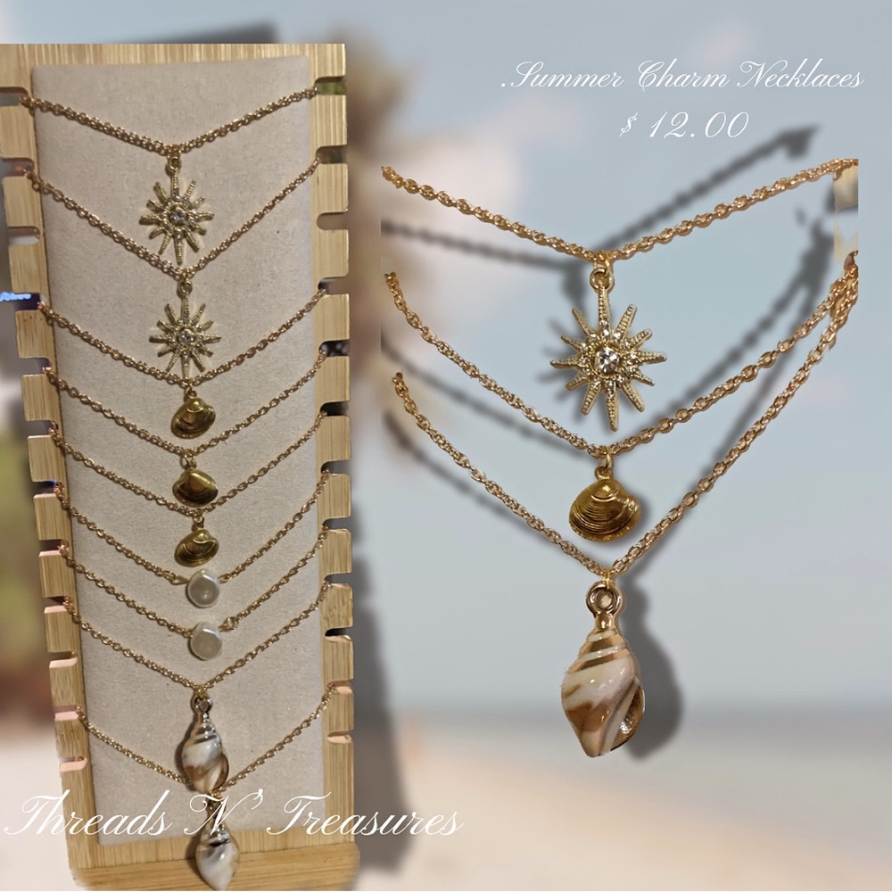 Gold Charm Necklace